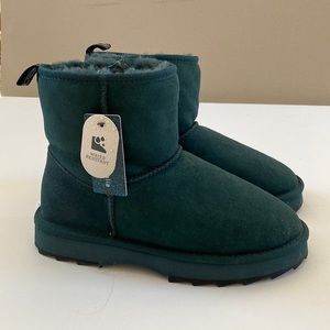 Emu Green boots - shearing short boots